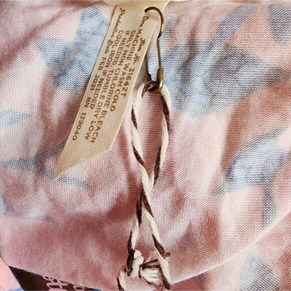 MATILDA JANE NEW FLORAL PINK TOP SIZE MED - Picture 7 of 7